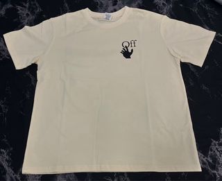 Camiseta Off White Beige
