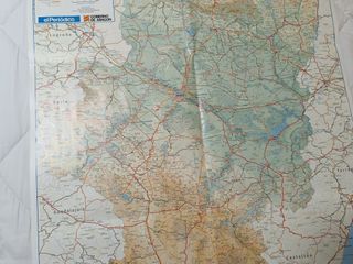 Mapa de Aragón grande 100 cm