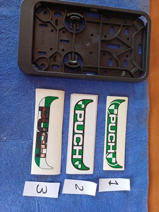 PORTAMATRICULAS PARA CICLOMOTOR