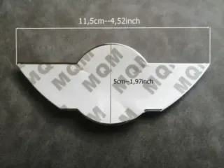 11,5x5cm Emblema Capó Mini Cooper One