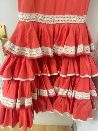 Traje Flamenco Sevillanas Volantes