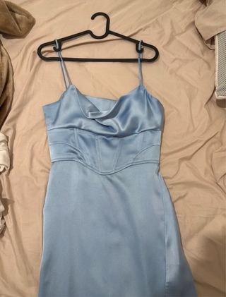 Vestido azul de fiesta