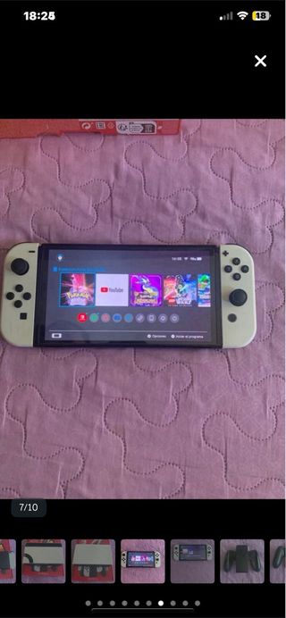 Nintendo Switch OLED + REGALO Protector Pantalla