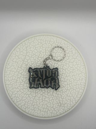 Llavero Natos y Waor Morado Camaleón