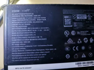 Fuente Alimentación Ordenador Lenovo 230W Original