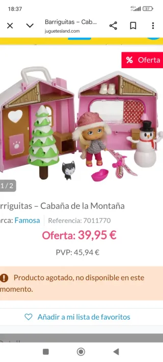 Casita Nieve Barriguitas