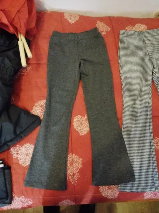 2 Pantalones niña talla 9 134 mango