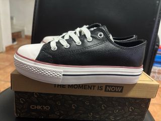 Zapatillas CHK10 Niña Negras N37