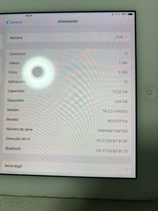 2x iPad 4 Apple Negro/Plata y un iPad 2.