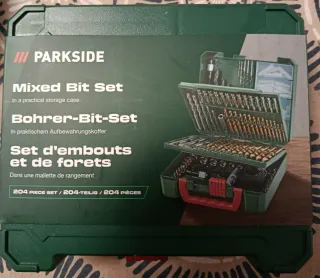 Maletín Parkside 204 Piezas