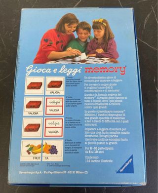 Memory Gioca e Leggi Ravensburger