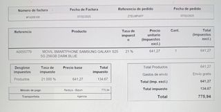 Samsung S25 Azul 256GB + 3 fundas + protector