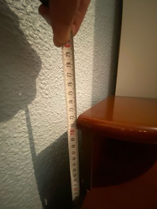 Mueble esquinero de madera