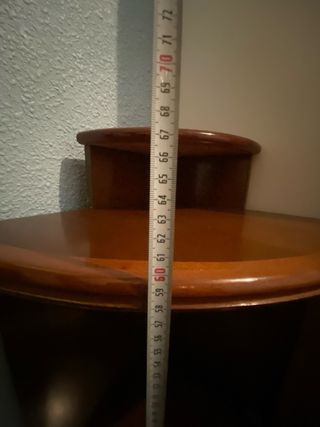 Mueble esquinero de madera