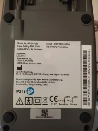 Colchón Antiescaras