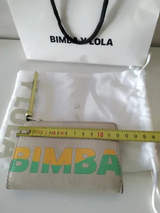 BIMBA Y LOLA Cartera Beige piel