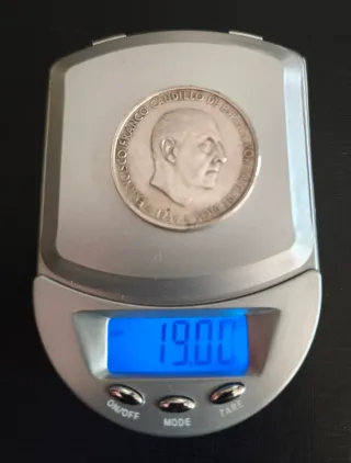 Moneda 100 Pesetas Franco Plata 1966