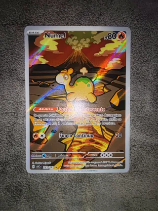 Carta Pokémon Numel 223 Ascesa Eroica 🇮🇹