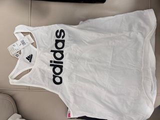 Camiseta Adidas Mujer Talla L Blanca