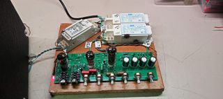 Amplificador valvulas sonido basado JTM-45 BASMAN