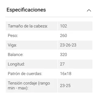 Raqueta Babolat Evo Aero Lite