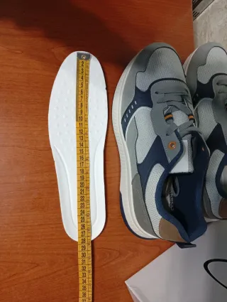 Sneakers uomo Bazaar Charm grigio/blu tg. 43 nuove