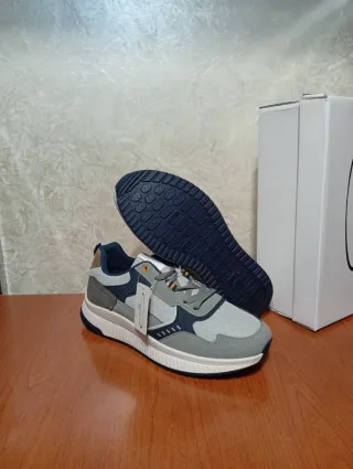 Sneakers uomo Bazaar Charm grigio/blu tg. 43 nuove