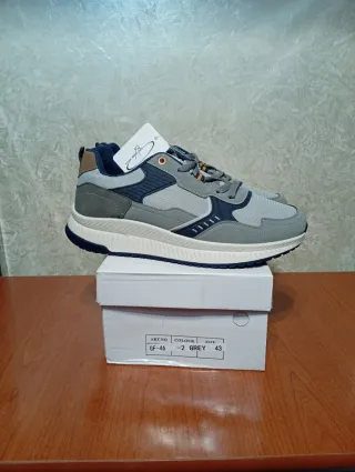 Sneakers uomo Bazaar Charm grigio/blu tg. 43 nuove