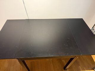 Mesa cuadrada extensible madera