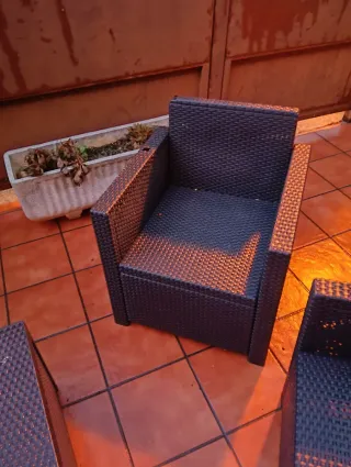 Conjunto de muebles de jardín