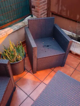 Conjunto de muebles de jardín