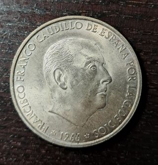 Moneda 100 Pesetas Franco 1966