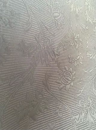 Cortina estampada tupida gris