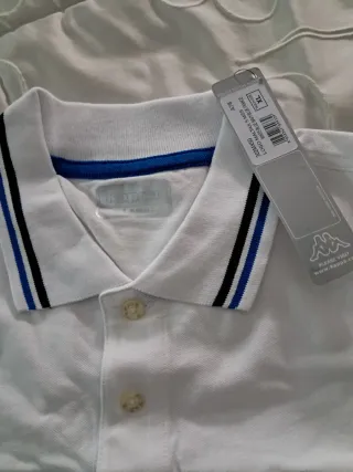 2 Polo Uomo Blu e Bianco