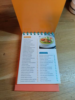 Recetas frescas y ligeras. Crea tus menús