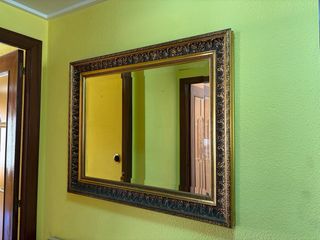 Espejo Grande Marco Vintage Dorado