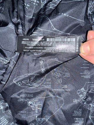 Giubbotto bomber NASA Pull&Bear XL riflettente