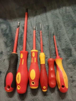 Lote 6 Destornilladores