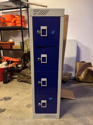 Taquilla de vestuario metálica