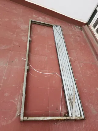 2 Reja ballesta hierro extensible