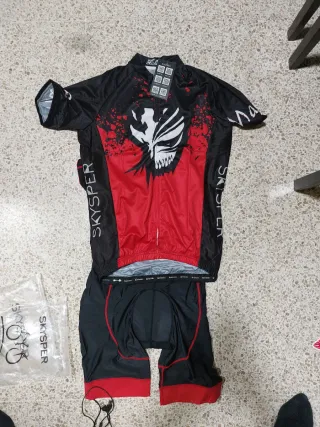 Maillot y culotte ciclismo XXL