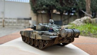Maqueta Tanque T-72 a escala 1:35