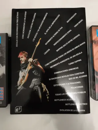 Lote Libro y 2 Videos Salvador Domínguez Guitarra