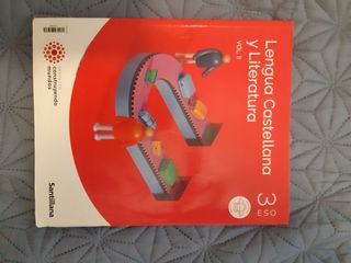 Libro lengua castellana y literatura, 3 eso, 2 vol