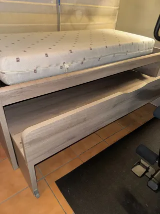 Cama nido con cajones