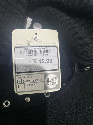 Jersey C&A manga corta talla L