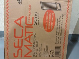 Tendedero eléctrico plegable