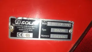 Sembradora Sola 3,5m