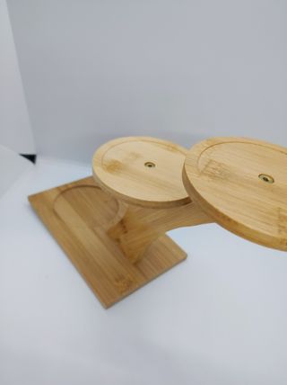 Espositore in Legno Naturale per Piante, Gemme etc
