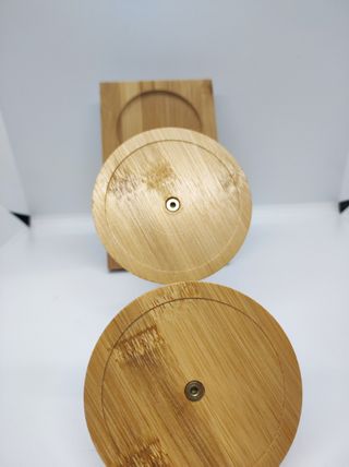 Espositore in Legno Naturale per Piante, Gemme etc